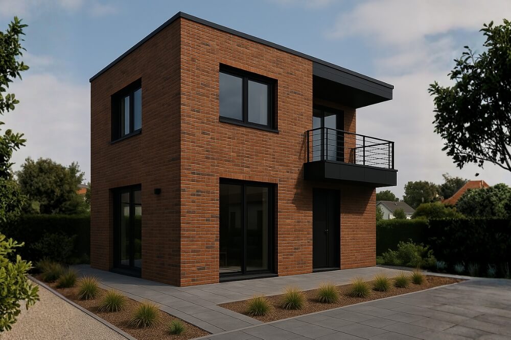 dom kostka industrialny 