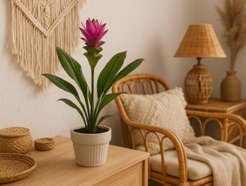 Kwiat kurkuma – jak uprawiać w doniczce? Kompleksowy poradnik od zakupu