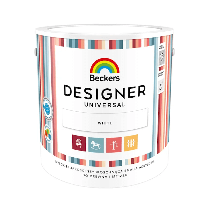 Farba Beckers Designer Universal do drewna i metalu