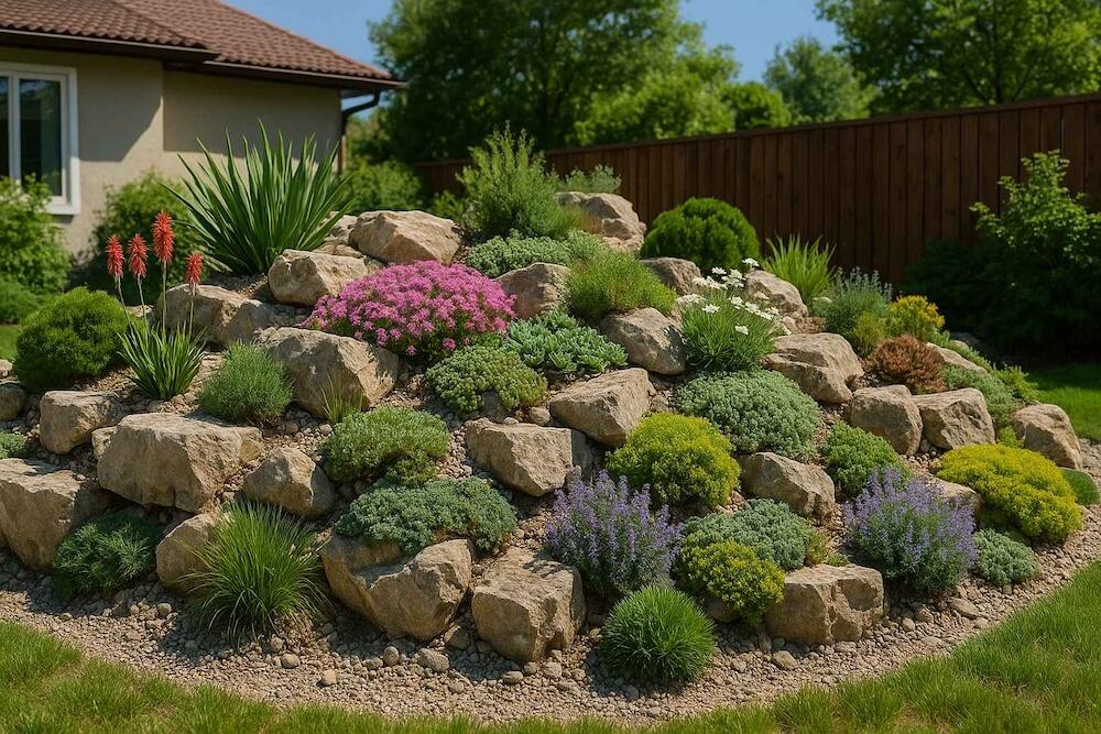 najpiękniejsze skalniaki - zdjęcia naturalnej kompozycji 