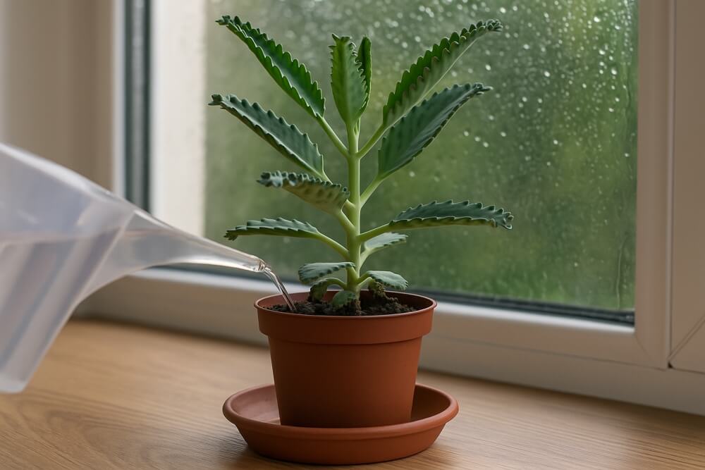 żyworódka daigremonta - podlewanie