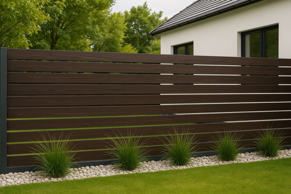 pomysły na ogrodzenia w stylu nowoczesnym