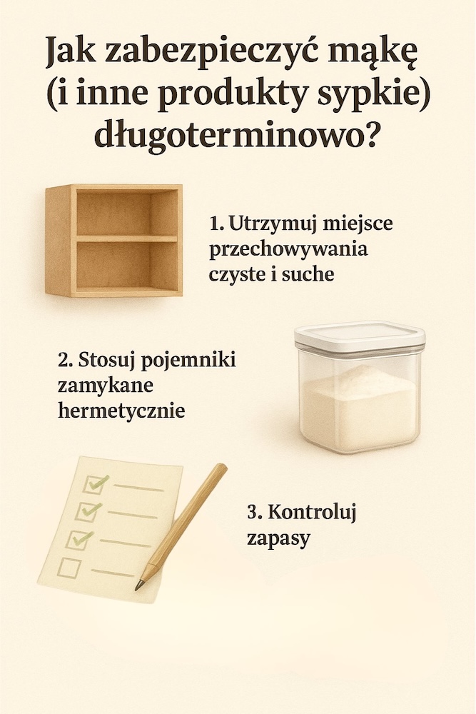 sposoby na usunięcie robaków z mąki na stałe 