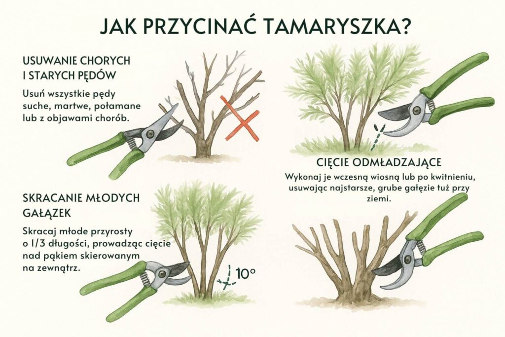 Tamaryszek po przekwitnięciu - jak przycinać?