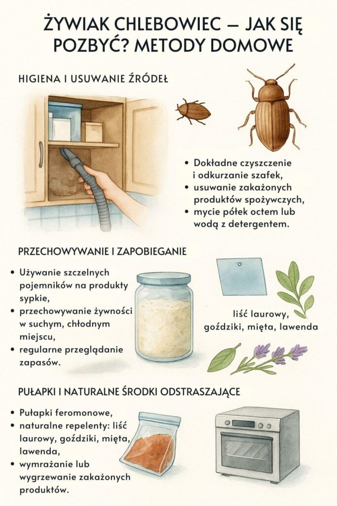 Żywiak chlebowiec – jak się pozbyć? Domowe metody