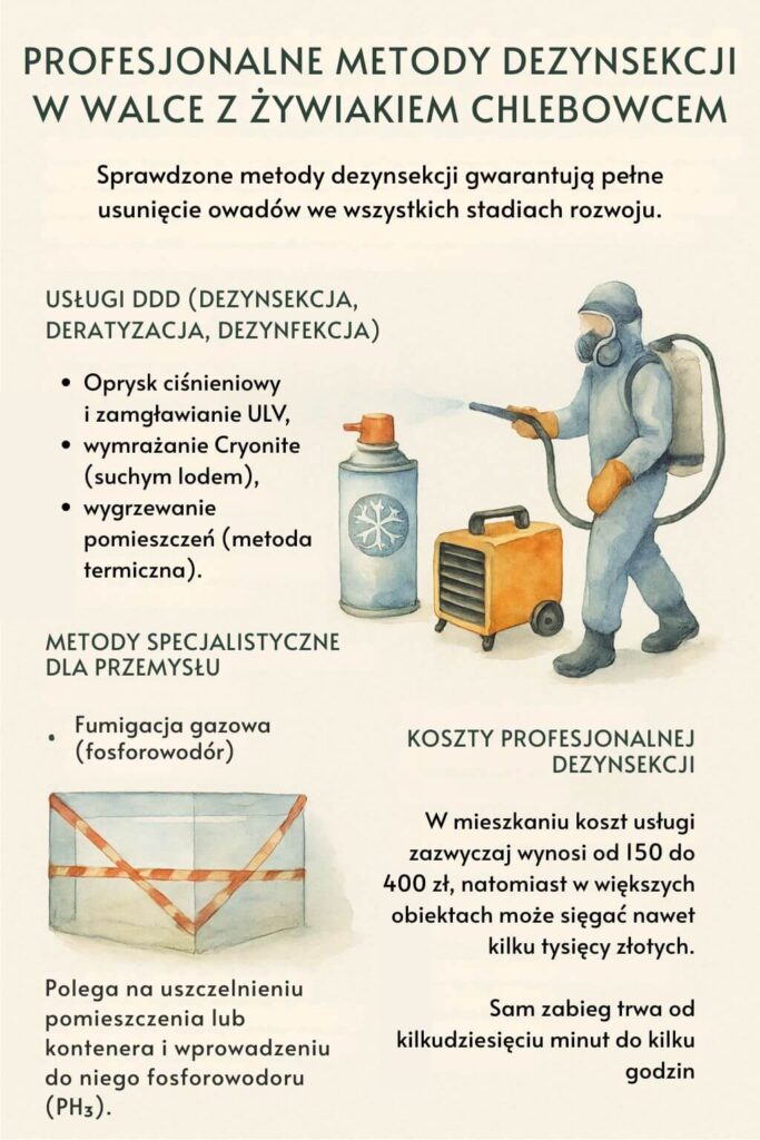 Żywiak chlebowiec – jak się pozbyć? Metody profesjonalne 