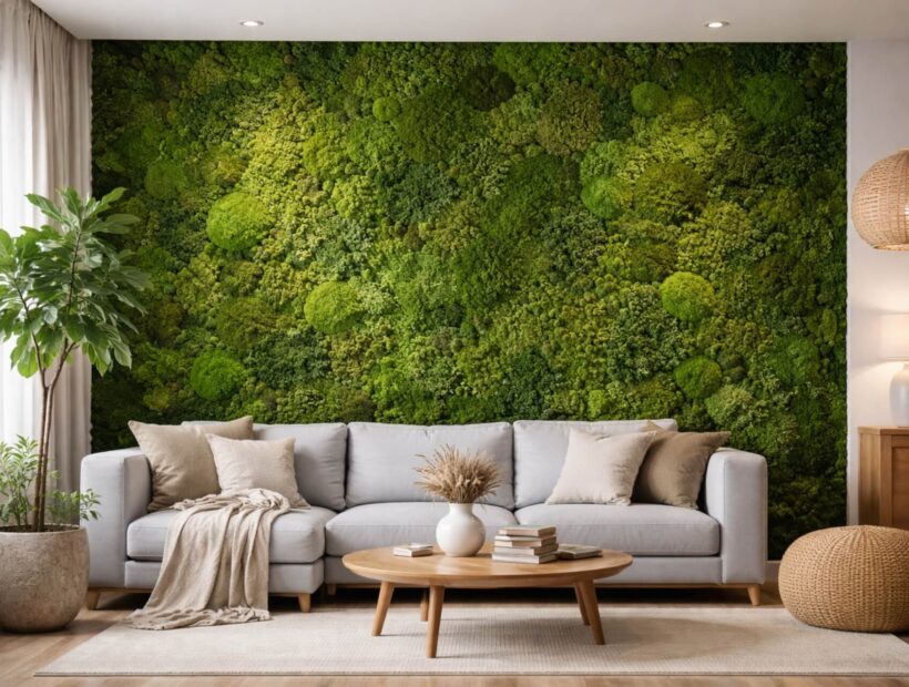 Jak zrobić mech na ścianie? Prosta instrukcja w 4 krokach